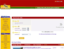 Tablet Screenshot of casitas-select.com